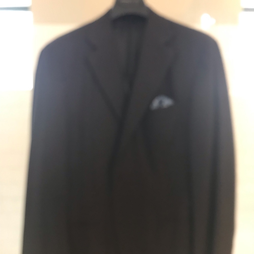 Brown linen Canali spoartcoat